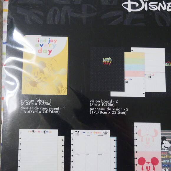NEW Happy Planner Disney Minnie Mickey Classic Planner Companion Folders Papers - Picture 8 of 14